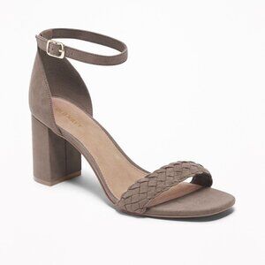 Old Navy Faux-Suede Mid-Heel Pumps/Heels/Sandals (New)